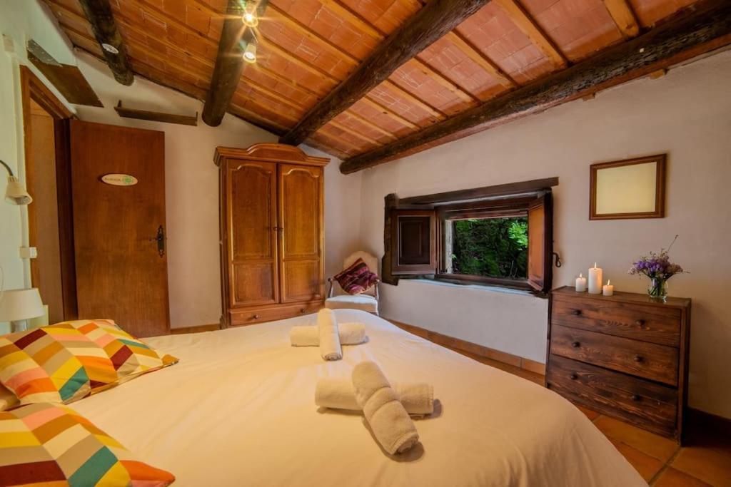 Masia Can Castellar Sant Iscle De Vallalta Eksteriør billede