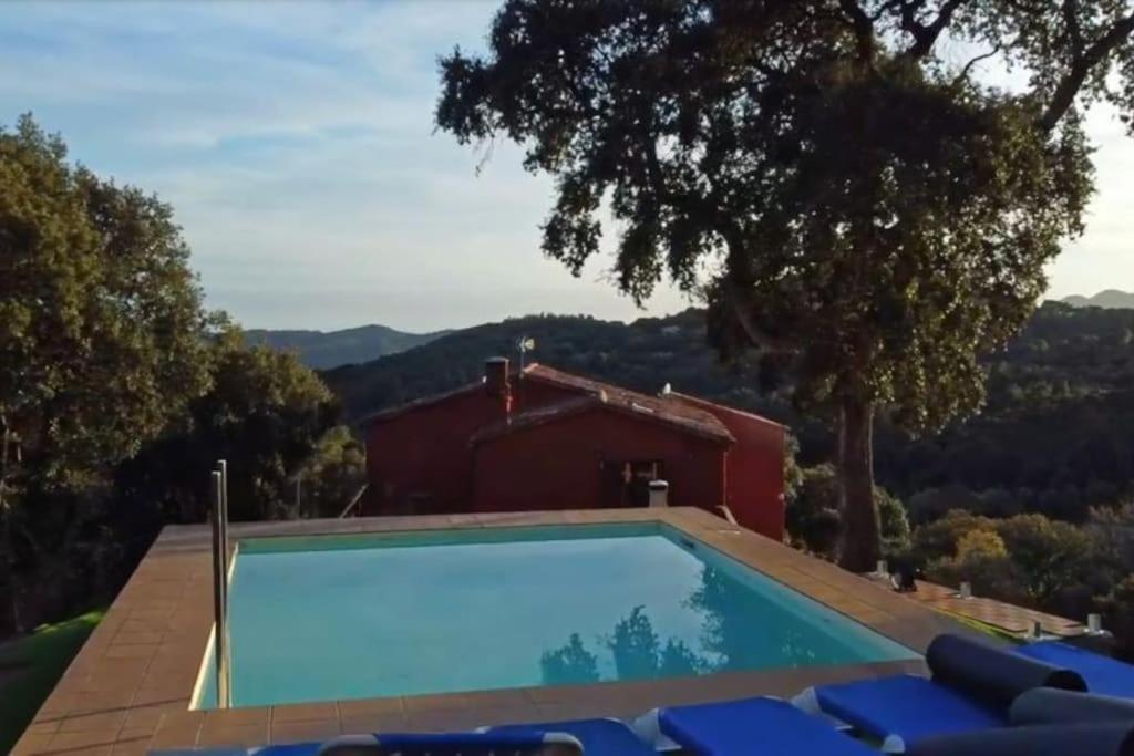 Masia Can Castellar Sant Iscle De Vallalta Eksteriør billede